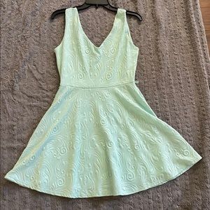 Varga pin-up dress in mint!